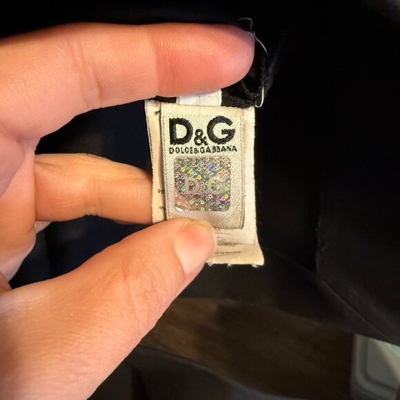 Dolce and Gabbana strapless black dress - Picture 6 of 9